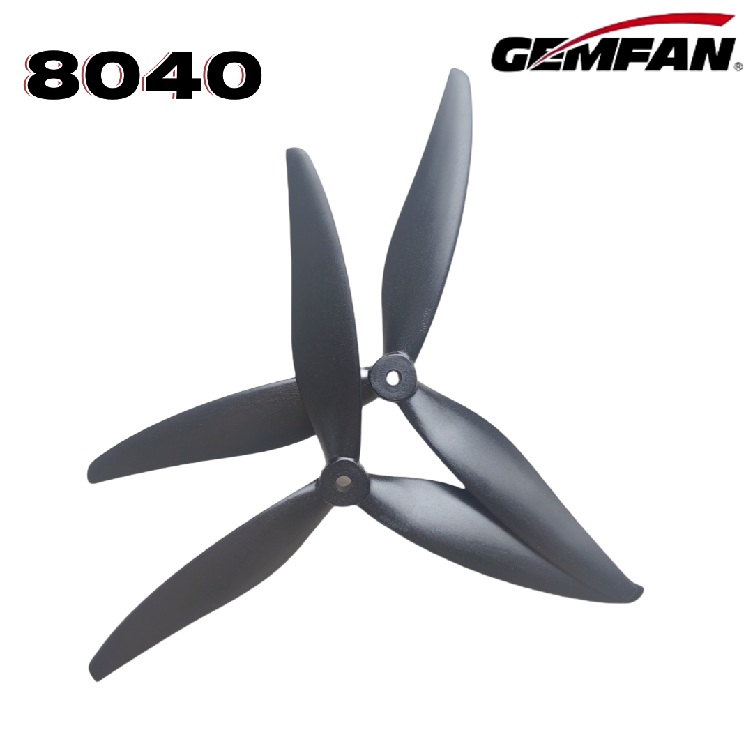 Drone Rc Leading - Gemfan 8040 8X4X3 3枚羽 8インチプロペラ RC撮影ドローン