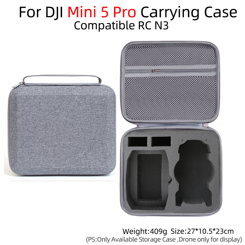 Drone Dji Rc Mini - DJI Mini 5 Pro RC-N3 リモコン収納バッグキャリングケーストラベルボックス多用途コンボ傷防止ハンドバッグアクセサリー