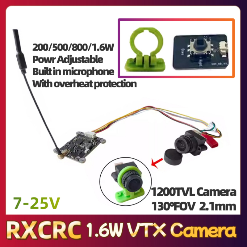 RXCRC 5.8G モジュール 48CH 1.6W VTX - Drone Rc Toy のレビューと価格